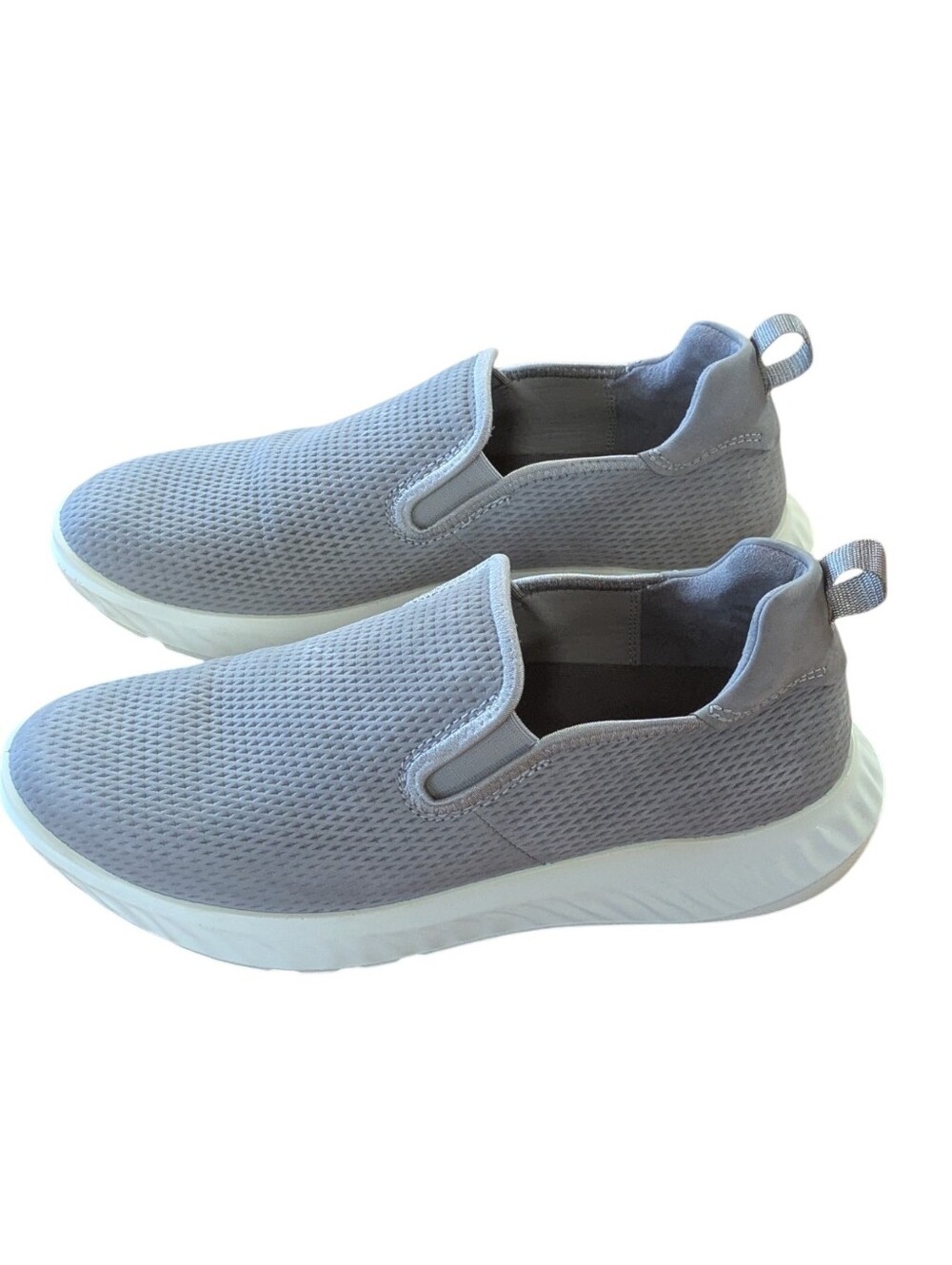 Ecco Sport Men’s ATH-1FM Slip-On Casual Sneaker Gray Size 9-9.5 or EU 43